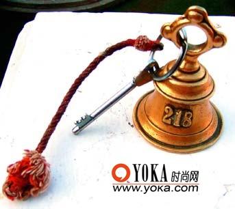 沙漠王宮的房間鑰匙還保持著中古時(shí)代的風(fēng)格。