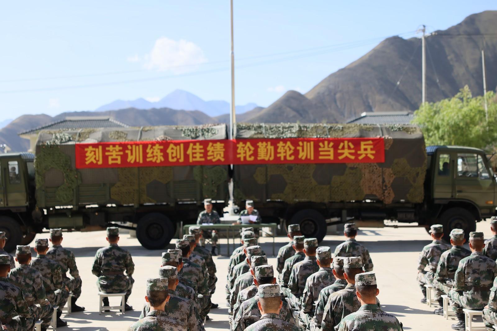 圖一（正在進(jìn)行輪勤輪訓(xùn)動(dòng)員）拍攝者：吳奎.JPG