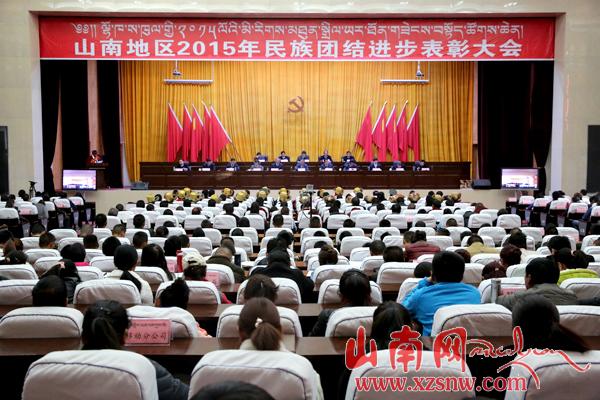山南地區(qū)召開(kāi)民族團(tuán)結(jié)進(jìn)步表彰大會(huì)